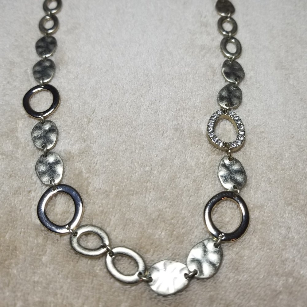 NEW Premier Designs Crystals Long Necklace